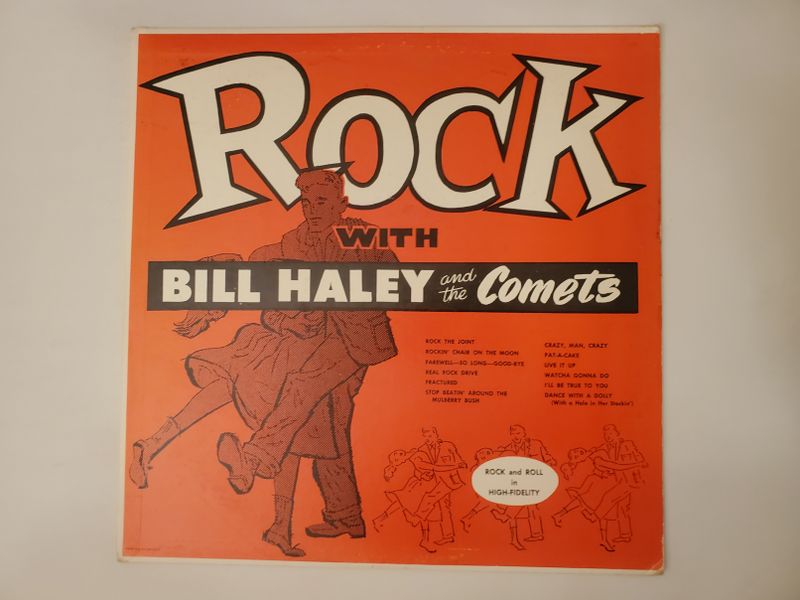 Bill Haley and the Comets Rock With Bill Haley and the Comets vinyl record